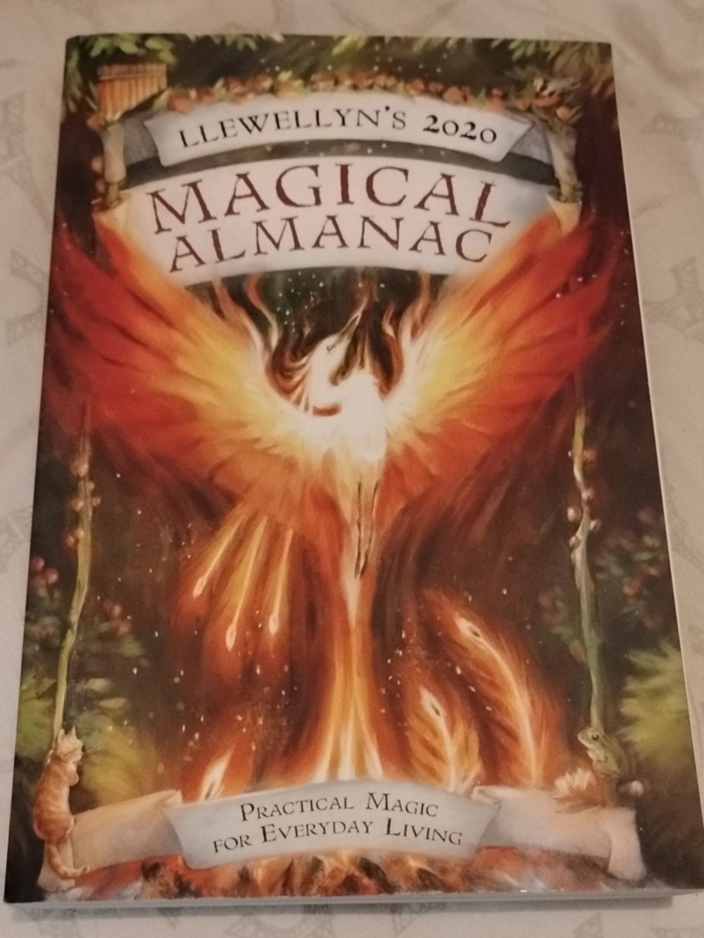 Llewellyn's 2020 Magical Almanac Fiery Phoenix Cover Magick Witchcraft Book